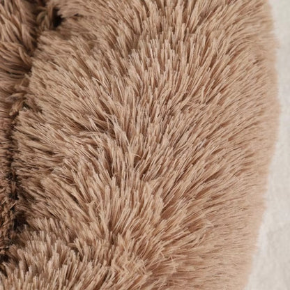 Peteva™ Calming Plush Dog Bed – Warm & Cozy Sleep Nest